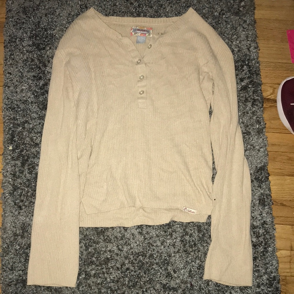 Hollister beige tunic